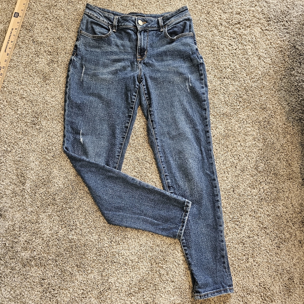 m jeans by maurices™ High Rise Skinny Ankle Jean